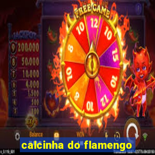 calcinha do flamengo